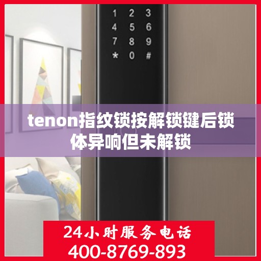 tenon指纹锁按解锁键后锁体异响但未解锁