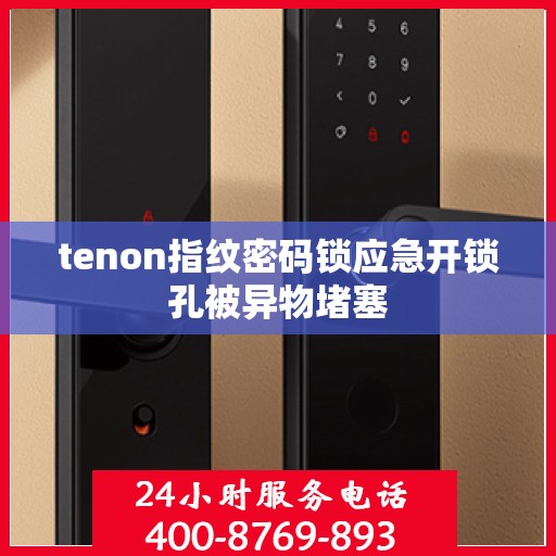 tenon指纹密码锁应急开锁孔被异物堵塞