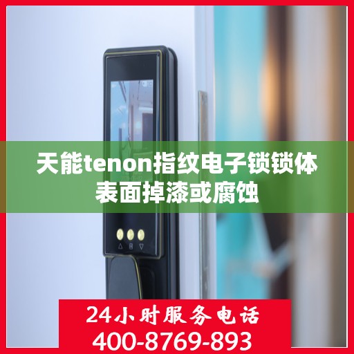 天能tenon指纹电子锁锁体表面掉漆或腐蚀