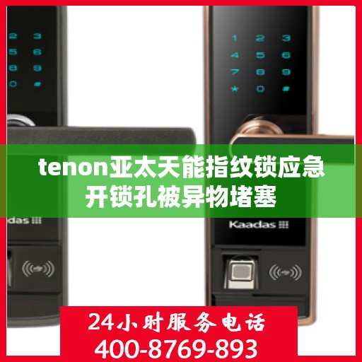 tenon亚太天能指纹锁应急开锁孔被异物堵塞