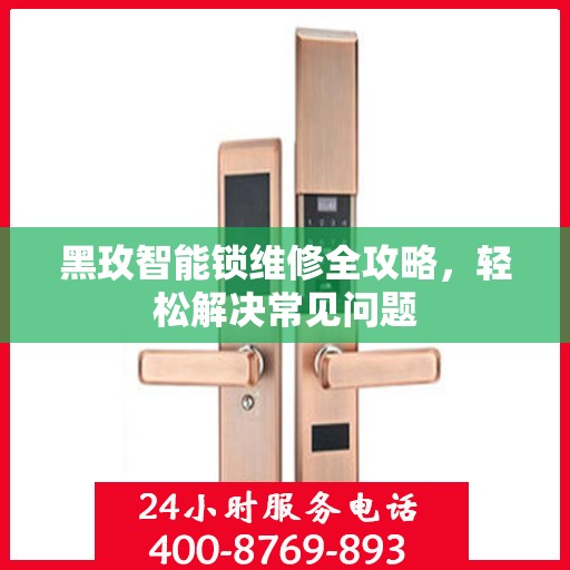 黑玫智能锁维修全攻略，轻松解决常见问题