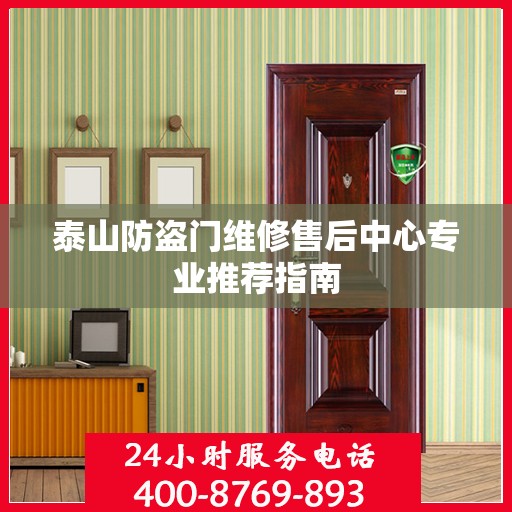 泰山防盗门维修售后中心专业推荐指南
