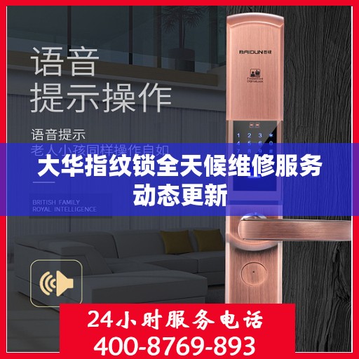 大华指纹锁全天候维修服务动态更新